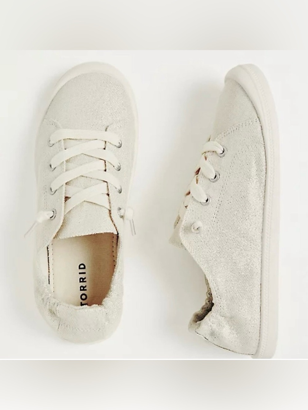 Torrid Sparkle Lace-Up Sneakers